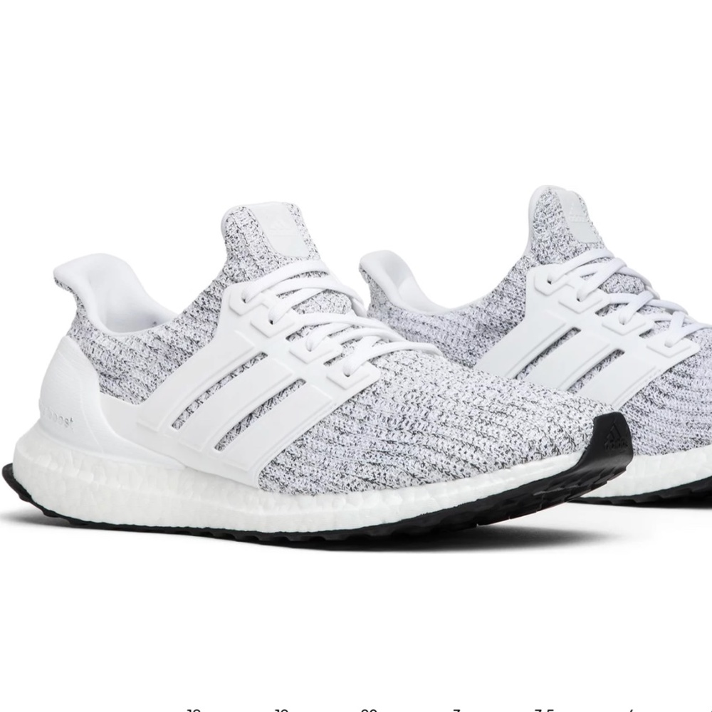 Adidas Ultraboost Running Sneakers White/Black 4.0